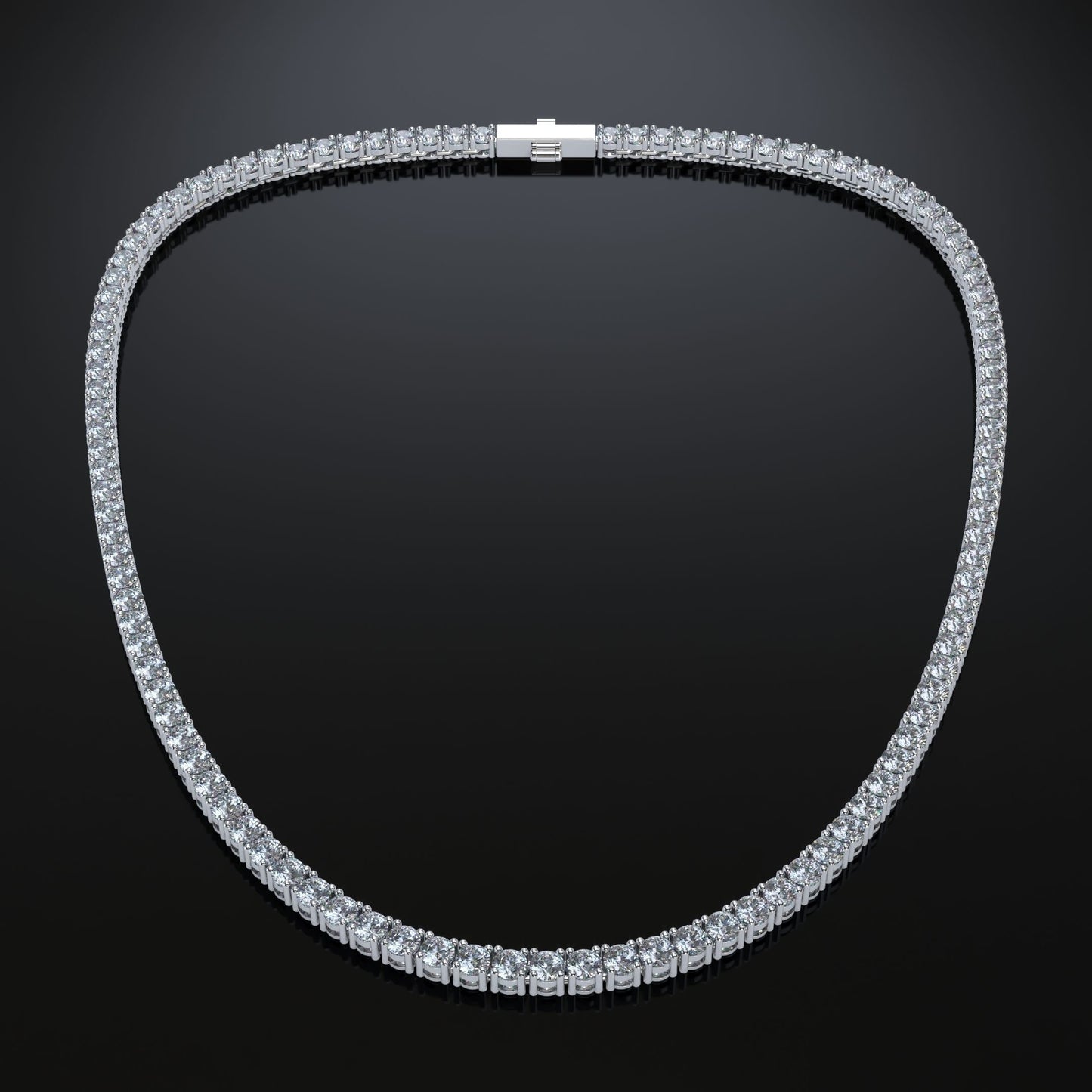 2.8mm Diamond Tennis Chain 10KT